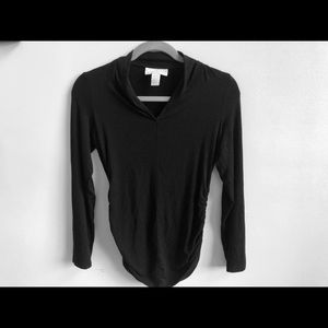 Jessica Simpson Black maternity top